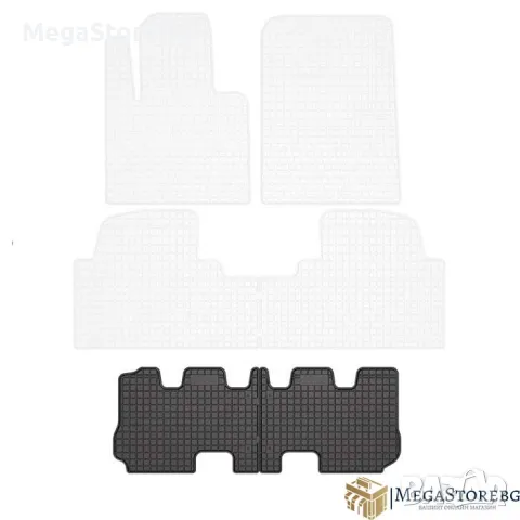 Гумени стелки Frogum за Kia Sorento III 2014-2020, снимка 2 - Аксесоари и консумативи - 47431970