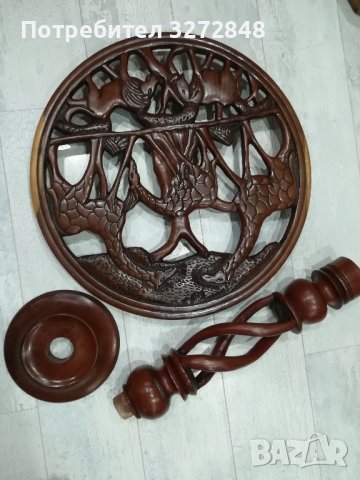 Маса дърворезба, снимка 16 - Маси - 43906424