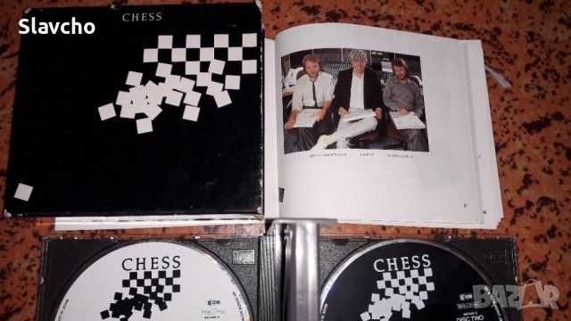 Компакт диск, двоен - CHESS 2 X CD ALBUM 1984 ABBA RELATED MUSICAL/ PRESS BENNY ANDERSSON/TIM RICE, снимка 1 - CD дискове - 38271550