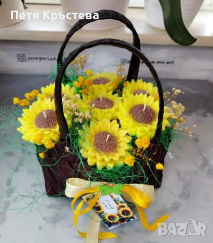 Букети от ароматни соеви свещички, снимка 6 - Други - 35561938