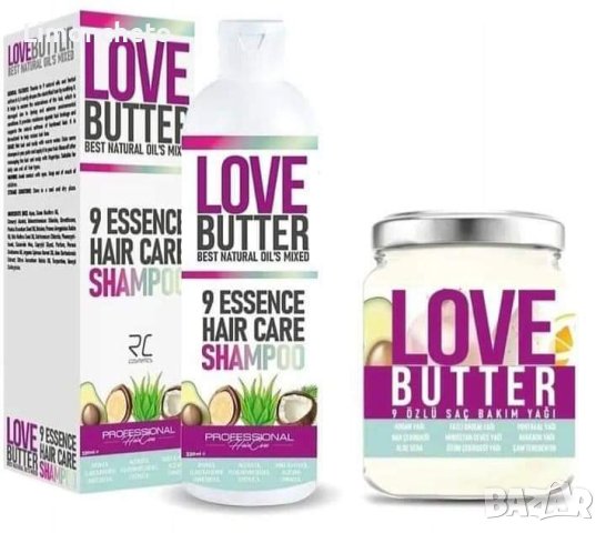 LOVE BUTTER-Шампоан 330мл. и маска 190мл.