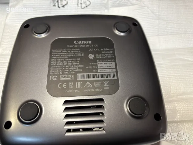 Canon Connect Station CS100 чисто нов (Пълен комплект), снимка 8 - Чанти, стативи, аксесоари - 49050240