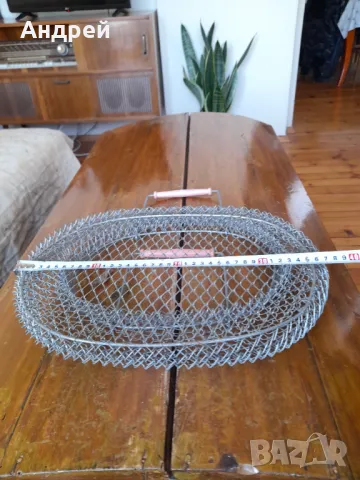 Стара метална пазарска чанта #2, снимка 5 - Други ценни предмети - 47365012