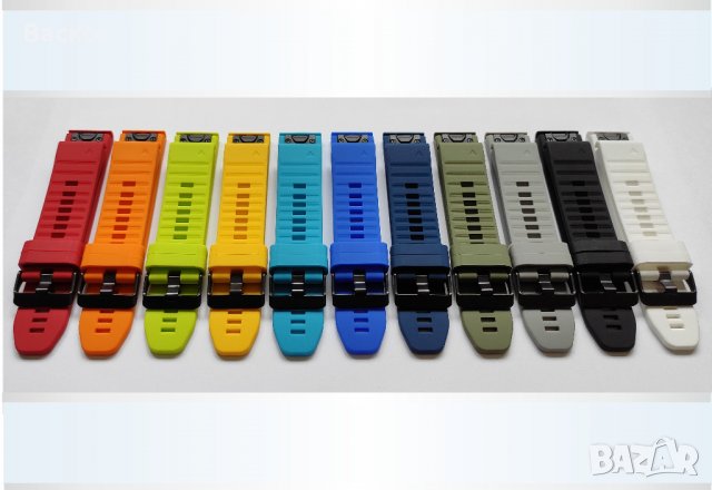 22мм QuickFit каишки за GARMIN Fenix 7, Fenix 6, Forerunner 935/945, снимка 2 - Каишки за часовници - 32582514