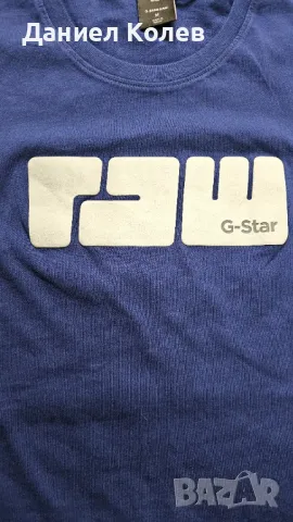 Мъжка тениска G-Star RAW, снимка 2 - Тениски - 49126899