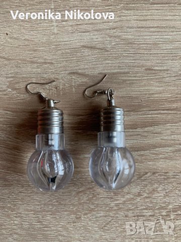 Обеци във форма на крушка, снимка 3 - Гривни - 39403003