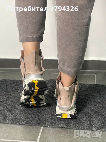 Дамски модерни обувки MAGZA❤️ кецове от ЕСТЕСТВЕНА КОЖА , снимка 9 - Кецове - 47378668