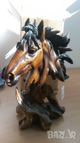 Статуетка Кон Глава Нова 28см, снимка 7 - Статуетки - 34597724