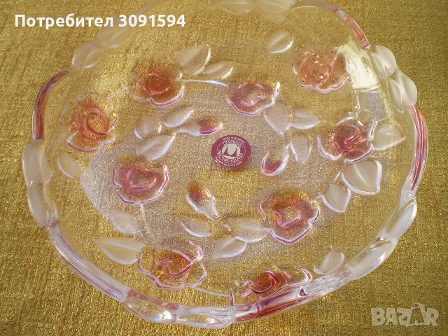 Многоцветен кристал фруктиера Германия, снимка 3 - Други ценни предмети - 40188594