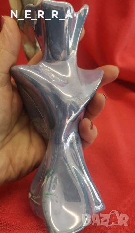 Две изящни вазички от рисуван порцелан, снимка 5 - Декорация за дома - 53427530