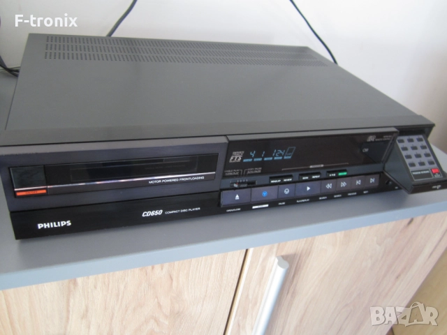 сд плеър Philips CD-650, снимка 7 - Аудиосистеми - 52788200