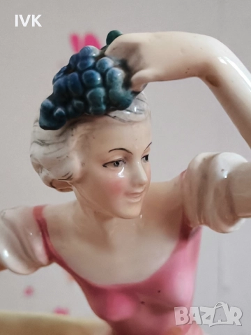 Немска антикварна фигура Hertwig & Co. Katzhütte , снимка 9 - Колекции - 52789131