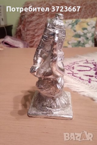 Статуетка на Бог Ганеша, снимка 5 - Статуетки - 41625371