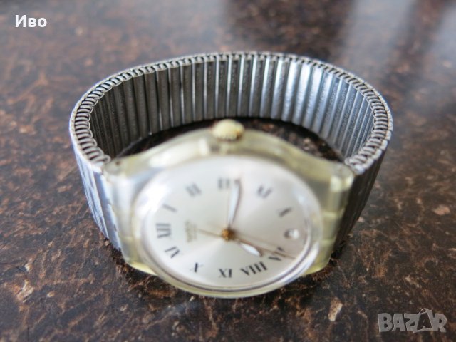 Ретро ръчен часовник SWATCH AG 1998, швейцарско производство, унисекс, снимка 7 - Дамски - 43379501