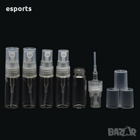 5x Стъклени шишенца 5мл 5милилитра за парфюмерия отливки отливка атомайзери пулверизатори, снимка 7 - Унисекс парфюми - 33019888