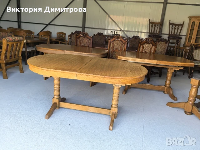 Разтегателна трапезна маса 3,60 м. , снимка 10 - Маси - 50508891