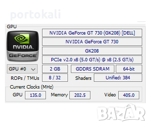 +Гаранция Видеокарта 2GB GPU видео карта NVIDIA GeForce GT 730, снимка 6 - Видеокарти - 53389765