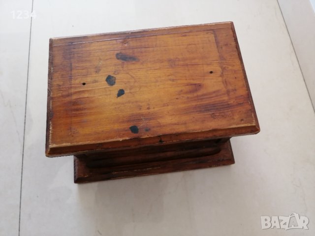 Дървена кутия  20 х 14 h 10 см. , снимка 2 - Други стоки за дома - 39744036