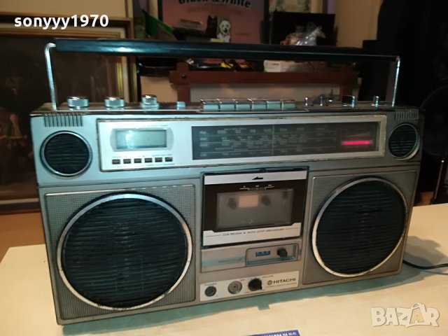 hitachi trk-8110e made in japan 0506212111, снимка 4 - Радиокасетофони, транзистори - 33117041
