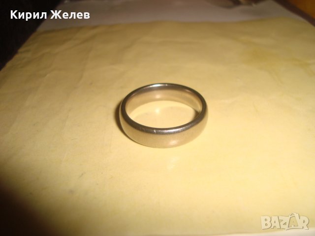 АРТ МОДЕН ПРЪСТЕН НЕРЪЖДАЕМ ХАЛКА от ТИТАН 18040, снимка 3 - Пръстени - 33362661