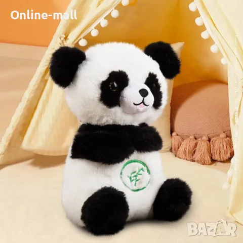 Плюшена дишаща Панда с нежна музика и мека светлина, снимка 3 - Плюшени играчки - 49131057