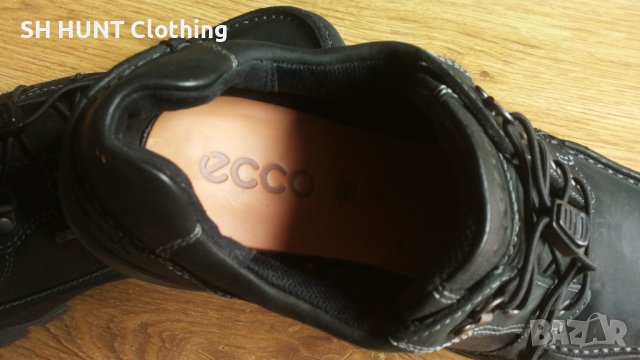 ECCO GORE-TEX Leather Shoes размер EUR 45 / UK 11 обувки естествена кожа водонепромукаеми - 667, снимка 17 - Ежедневни обувки - 43416002