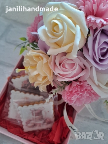 Луксозна завършена кутия розова, снимка 7 - Подаръци за жени - 52151887