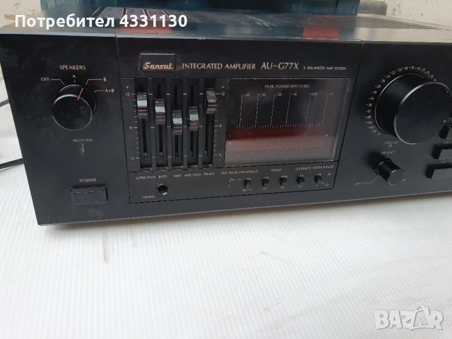 усилвател сансьи ,Sansui, снимка 2 - Ресийвъри, усилватели, смесителни пултове - 51242967