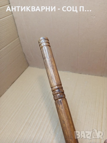 Соц Стар Каменоделски Чук 1кг С Дръжка От Дрян. НОМЕР 306., снимка 8 - Антикварни и старинни предмети - 53446333