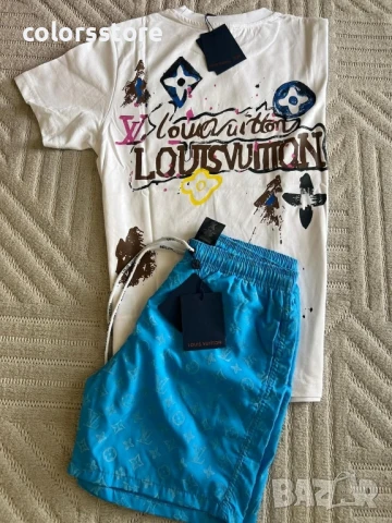 Мъжка тениска LouisVuitton/IM37 ., снимка 2 - Тениски - 50650029