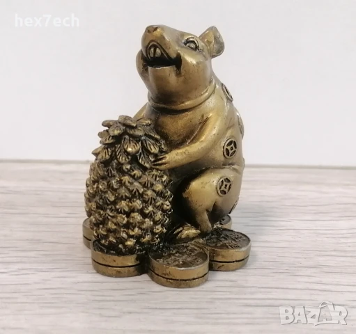 ❤️ ⭐ Китайска фигурка плъх за късмет ⭐ ❤️