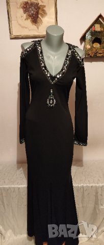 Черна дълга официална рокля Sarah Connor р-р S/М 