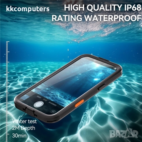 Водоустойчив калъф REDPEPPER FS Series за iPhone Air – IP68 защита, удароустойчив и съвместим с MagS, снимка 3 - Калъфи, кейсове - 52238014