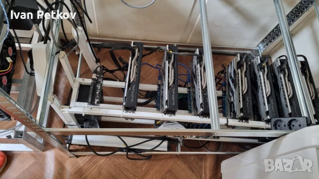 6x 570 8GB Mining Rig Копачка за криптовалути, снимка 1