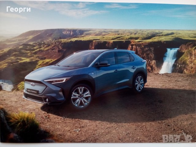 Брошура каталог автомобил електрически модел Subaru Soltera, снимка 2 - Колекции - 37626844