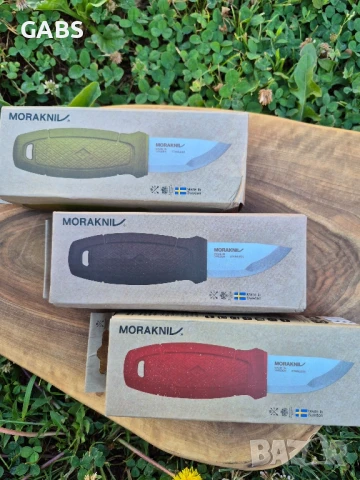 Шведски джобен нож Morakniv Eldris с фиксирано острие и кания,Sandvik , снимка 10 - Ножове - 50809361
