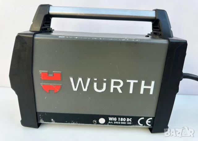 ТОП ЦЕНА! Wurth WiG 180 DC - Инверторен заваръчен електрожен, снимка 2 - Други инструменти - 51113044