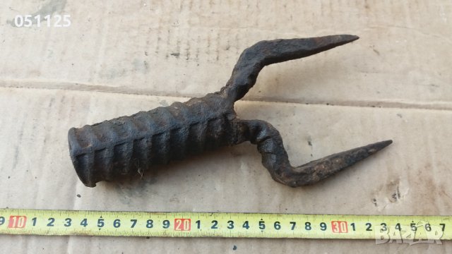 подвижна кована наковалня, снимка 2 - Антикварни и старинни предмети - 38818856