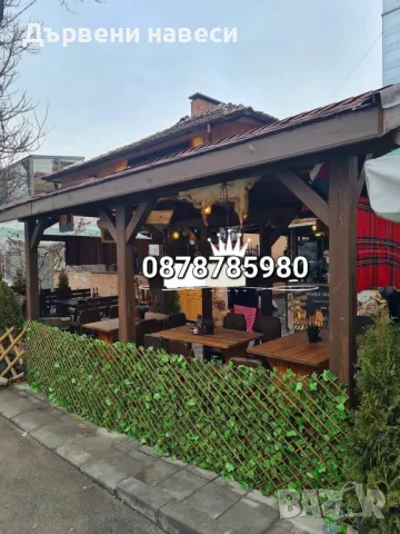Изграждане на дървени навеси Декинг за двор , снимка 16 - Ремонти на покриви - 48936613