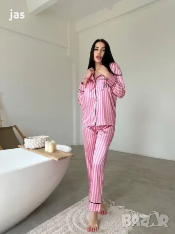 Сатенена пижама Victoria’s secret, снимка 5 - Пижами - 48985069