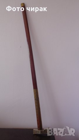 Декоративна бойна брадва от Карпатите, снимка 2 - Антикварни и старинни предмети - 32970430