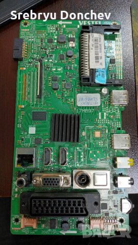 Hitachi 32HB6T61 със счупен екран - Main Board 17MB97