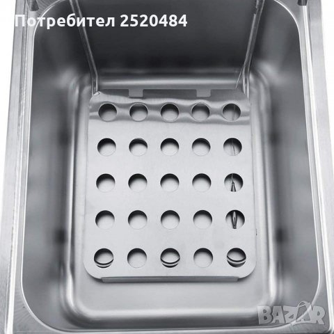 Професионален фритюрник двоен 2×5,5л. Чисто нов ТОП Цена 220лв/112,48€, снимка 13 - Обзавеждане на кухня - 33431971