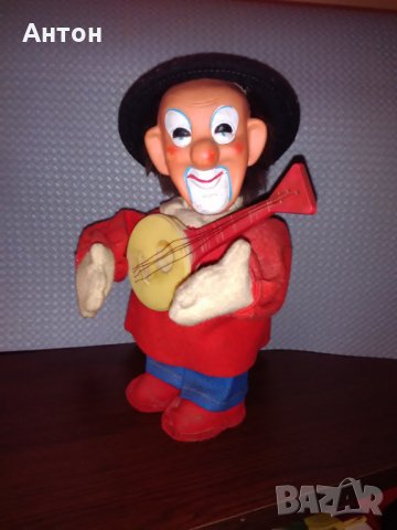 Стара СОЦ-механична играчка Клоун., снимка 5 - Антикварни и старинни предмети - 27259803