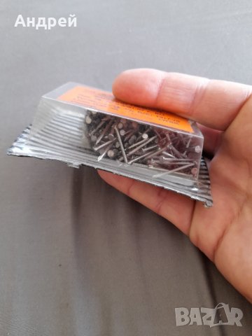 Стара опаковка Фасонни гвоздеи,пирони, снимка 4 - Други ценни предмети - 32794867