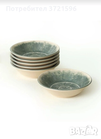 6бр. керамични купички, 18 см