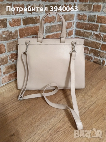 Дамска чанта от естествена кожа , снимка 5 - Чанти - 52674129
