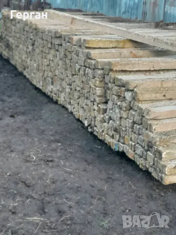 Циментови колове 8*8 на 230 см, снимка 1