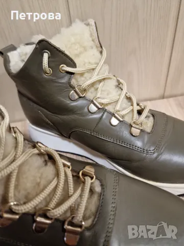 Български боти ест. кожа 38 номер, снимка 5 - Дамски боти - 47689017