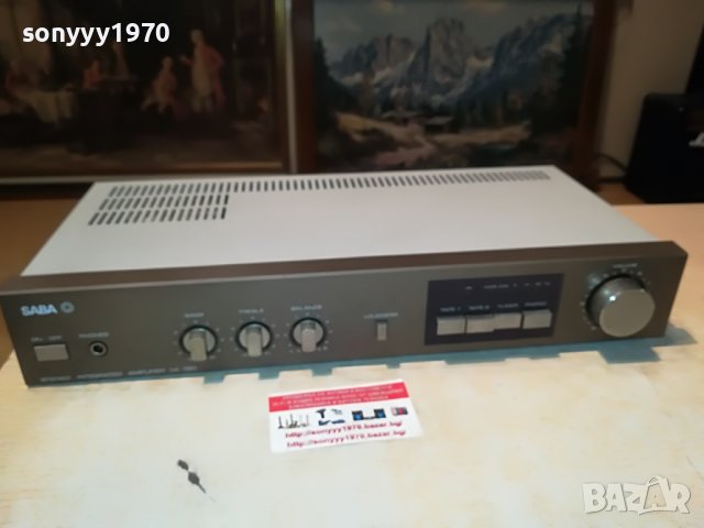 SABA MI 780 STEREO AMPLIFIER-ВНОС GERMANY 0806221937, снимка 8 - Ресийвъри, усилватели, смесителни пултове - 37024410